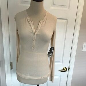 NWT Young Fabulous Broke YFB Long Sleeve Thermal Tee Medium
